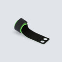 Callera cerrada Azor con magnesio con 2 agujeros color negro y verde vista desde dentro