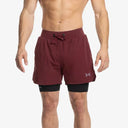 Pack 3 shorts with compression mesh 2 in 1 man Premium